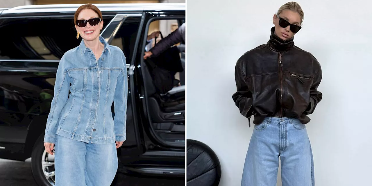 Barrel Jeans Are the New Trend Everyone Is Wearing