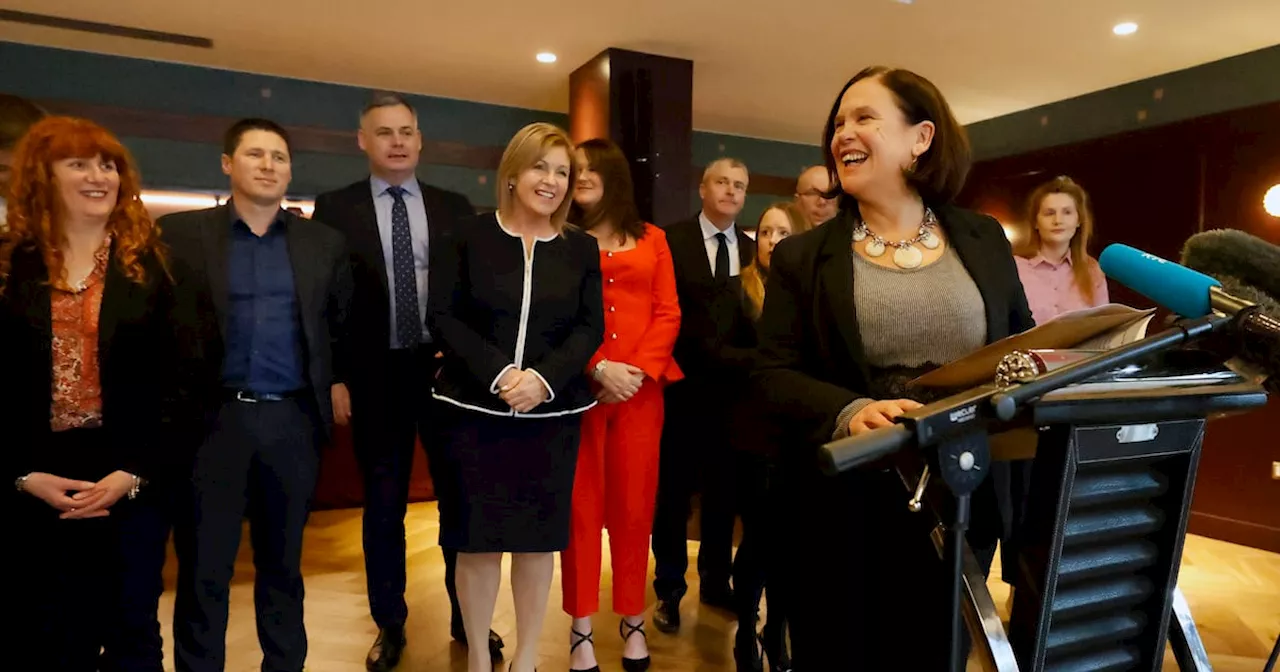 Sinn Féin leader Mary Lou McDonald makes frontbench reshuffle