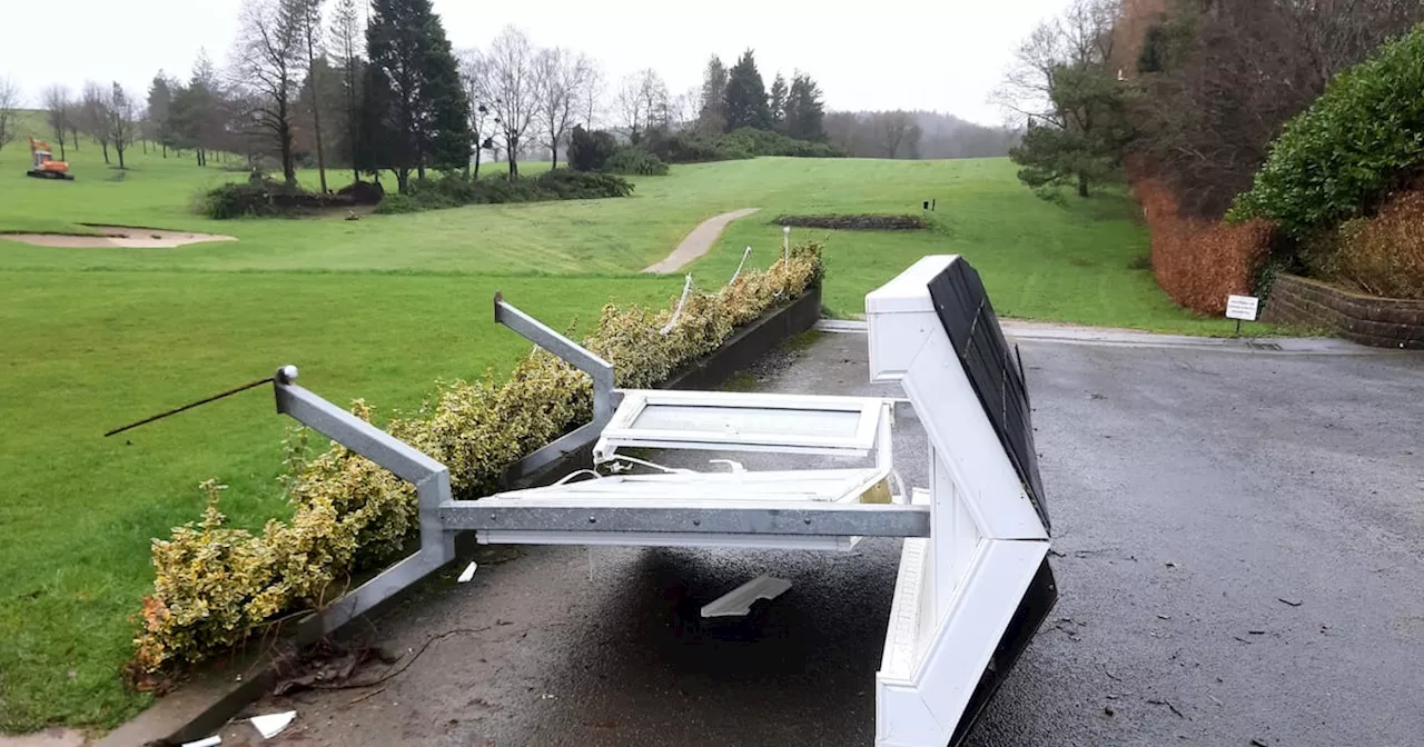 Storm Éowyn Wreaks Havoc on Irish Golf Courses