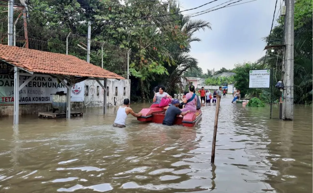 680 KK Terdampak Banjir di Kabupaten Tangerang