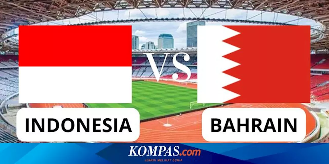 Jadwal Kualifikasi Piala Dunia 2026 Zona Asia Dirilis, Indonesia vs Bahrain Menanti!