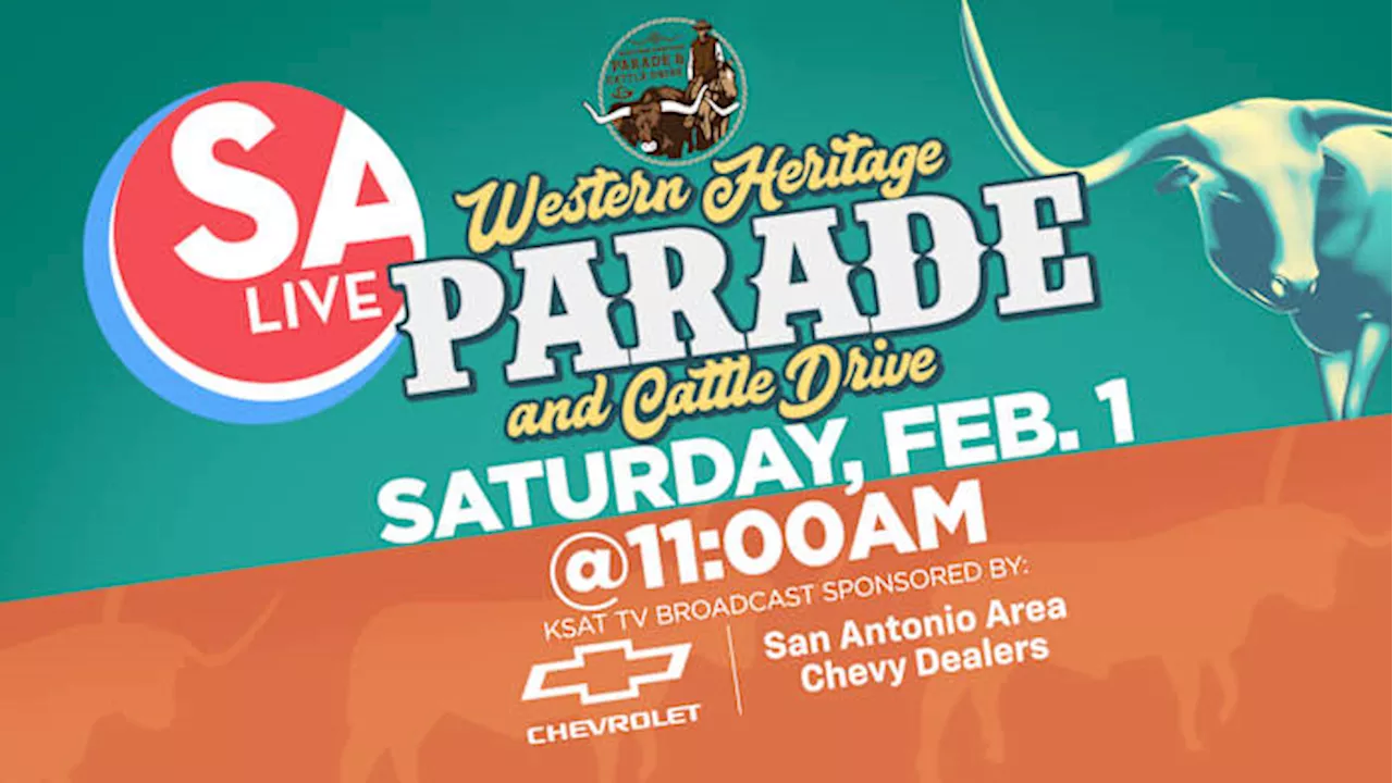 WATCH: 2025 Western Heritage Parade & Cattle Drive in downtown San Antonio