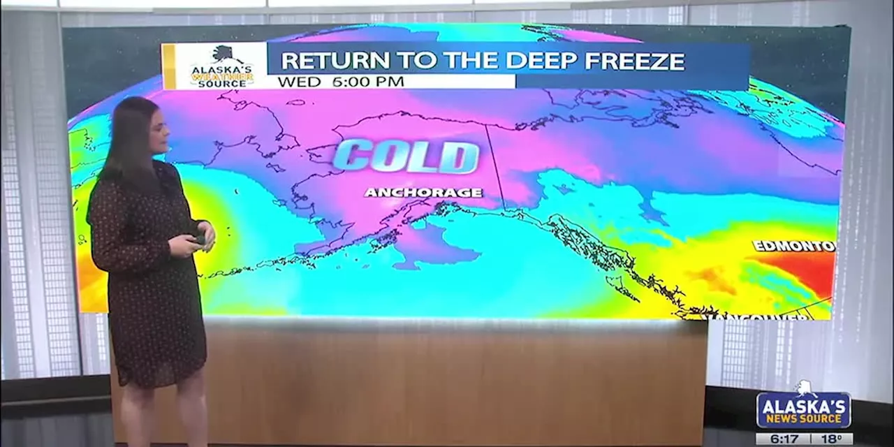 Arctic Air Plunges Temperatures Across Alaska, Bringing Snow and Wind