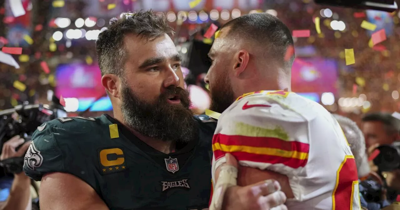 Jason Kelce to Cheer for Both Eagles and Brother Travis in Super Bowl LIX