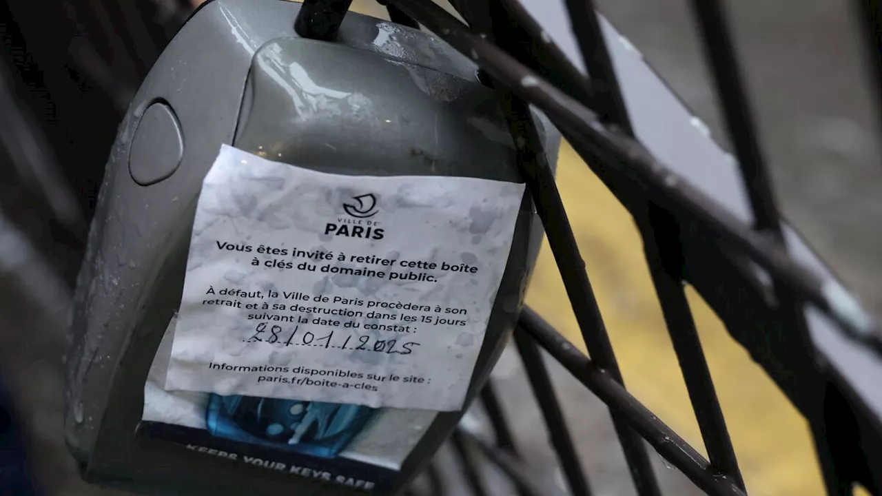 Paris traque les «boîtes à clés» des meublés touristiques illégaux