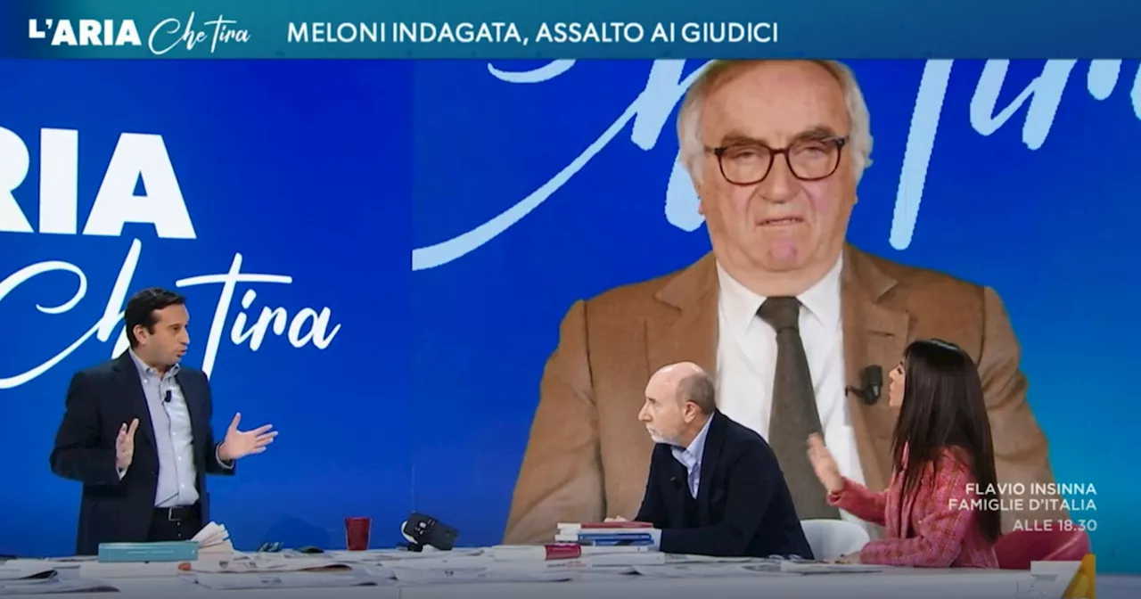 David Parenzo: &#034;Inesattezze nel video della Meloni&#034;. Licia Ronzulli lo spiana: &#034;Quali? Non le vedo&#034;