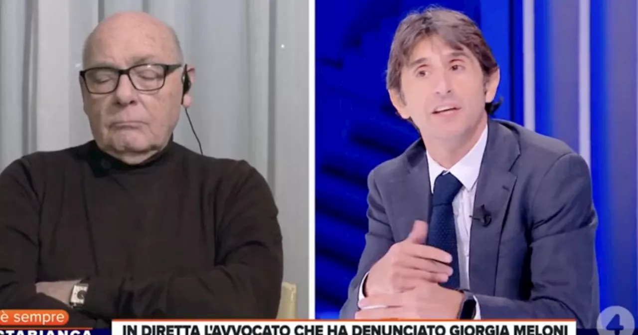 Luigi Li Gotti va in tv e attacca, la risposta di Donzelli spegne l'avvocato anti-Meloni