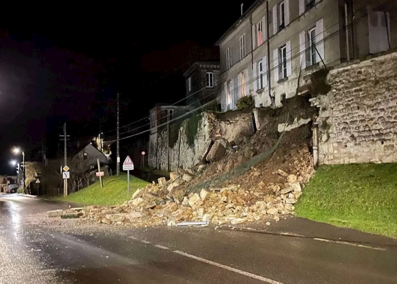 Effondrement d'un mur à Duvy dans l'Oise : Aucun blessé