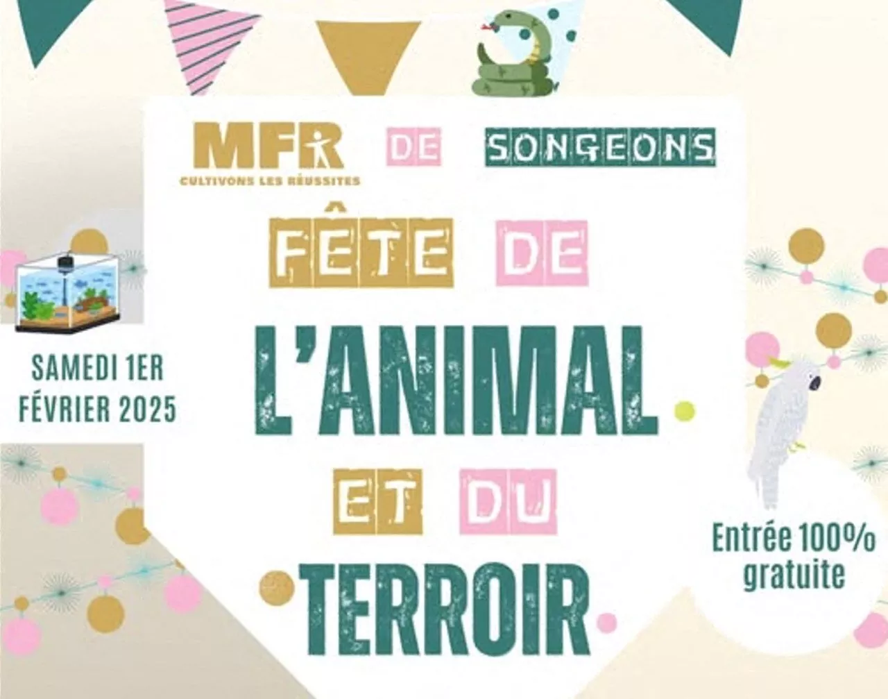 La fête de l'animal et du terroir à la MFR de Songeons : une journée d'animations et d'activités pour tous