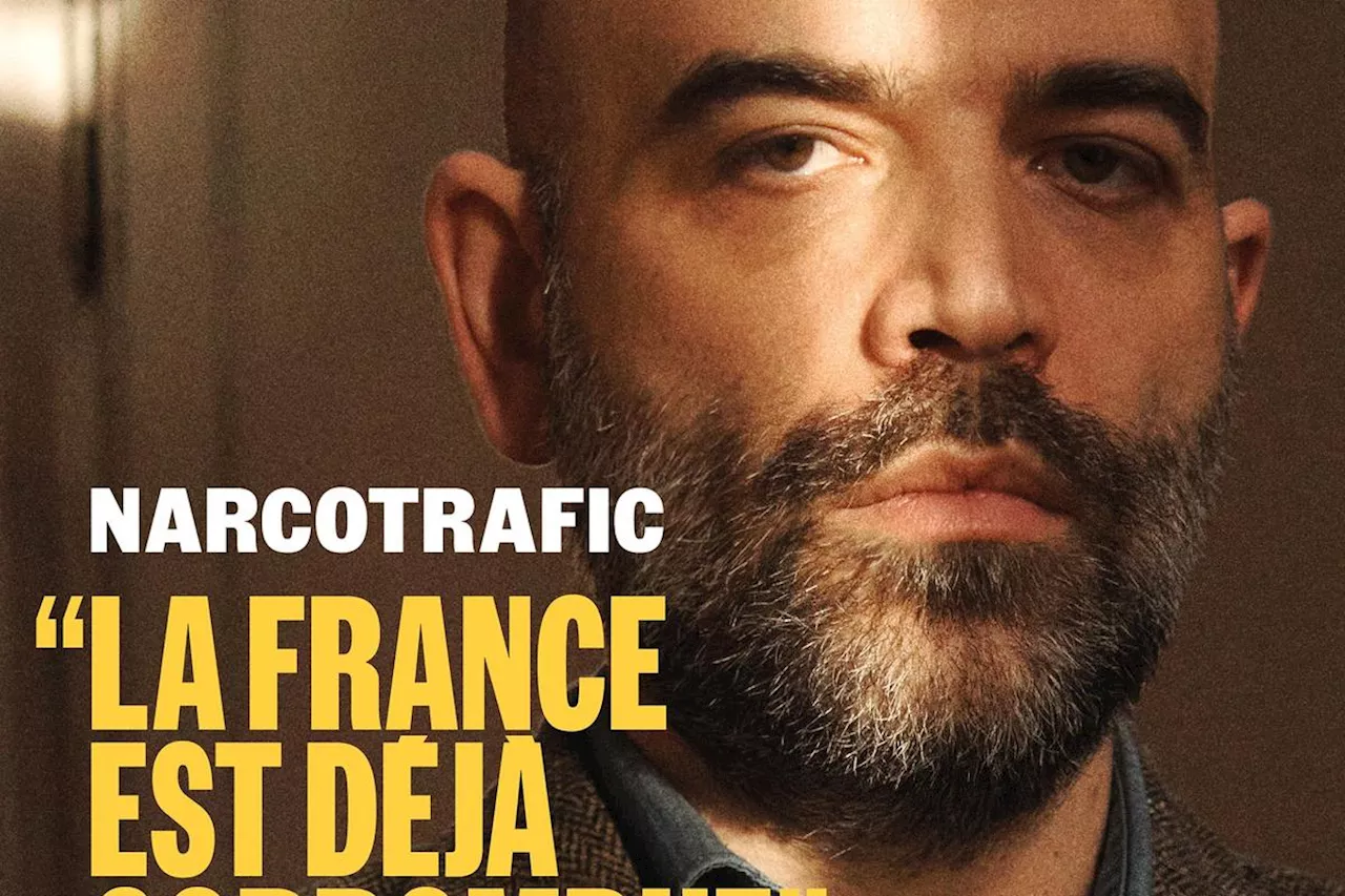 Roberto Saviano alerte sur l'emprise du crime organisé en France