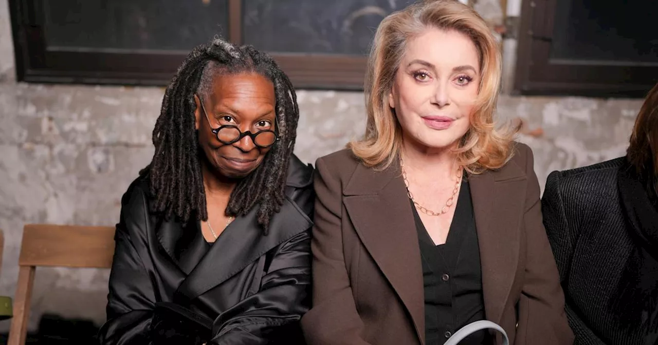 Catherine Deneuve et Whoopi Goldberg au Défilé Ami