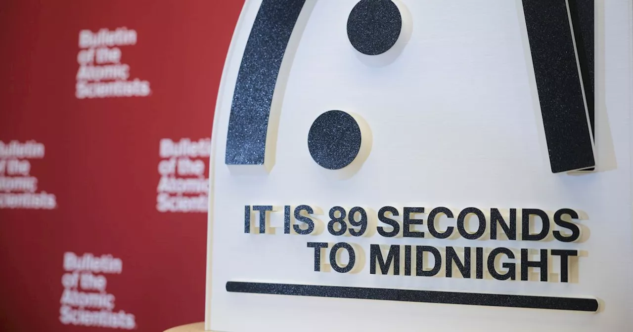 Doomsday Clock Ticked Forward to 89 Seconds to Midnight