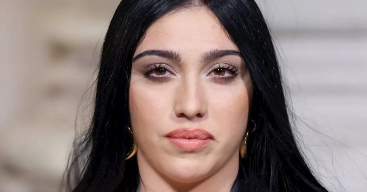 Madonna's daughter Lourdes Leon reveals her bare breasts in seriously sheer outfit