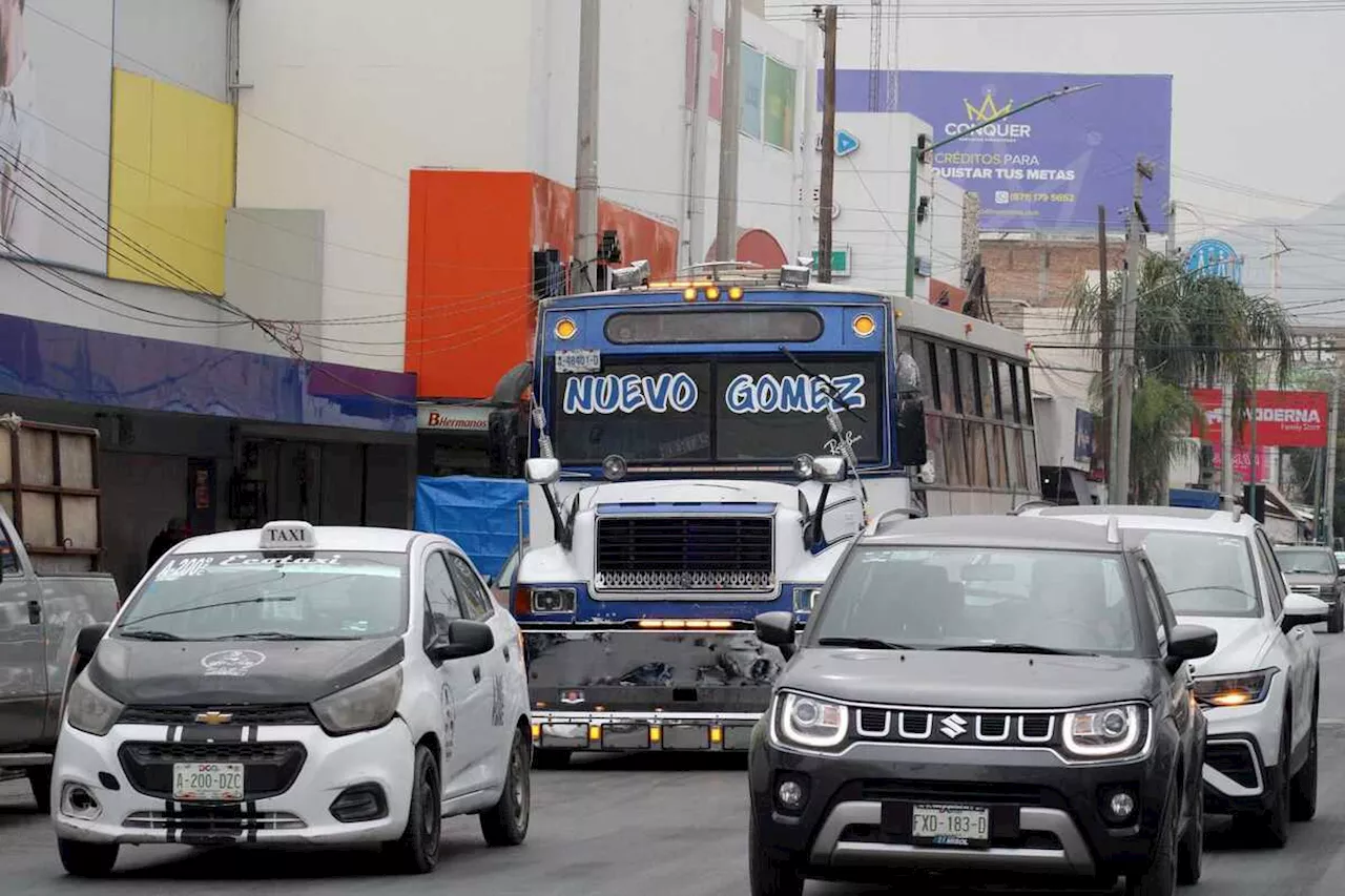 Incremento al pasaje en la Región Lagunera de Durango