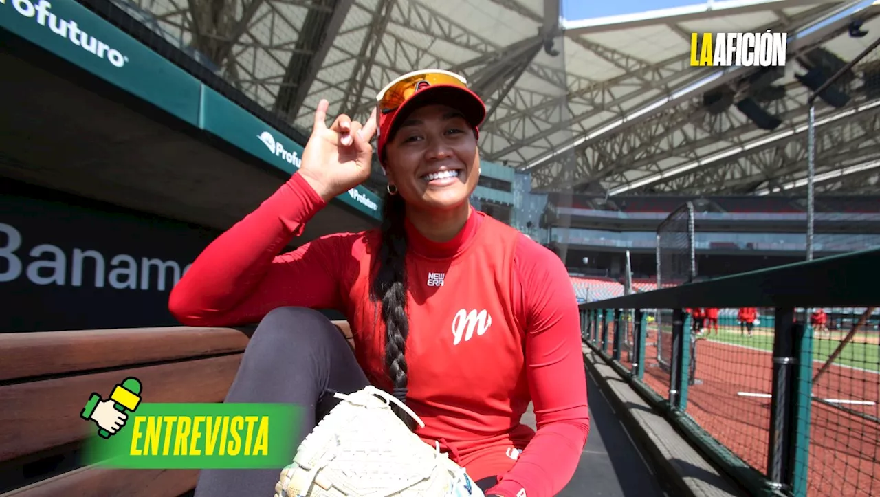 Megan Faraimo, pitcher de Diablos Rojos, busca dejar su huella en la LMS: 'Quiero ser un modelo para todas las