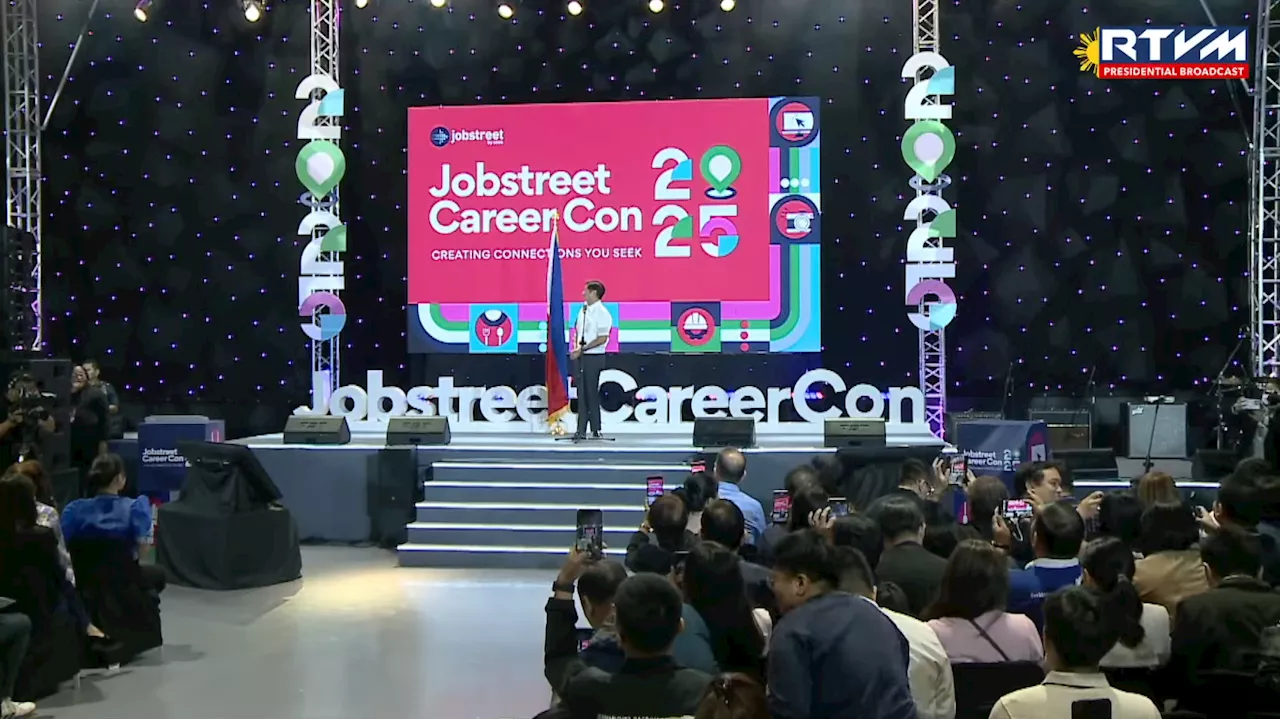 Marcos Jr. Highlights Government's Commitment to Quality Jobs at Career Con