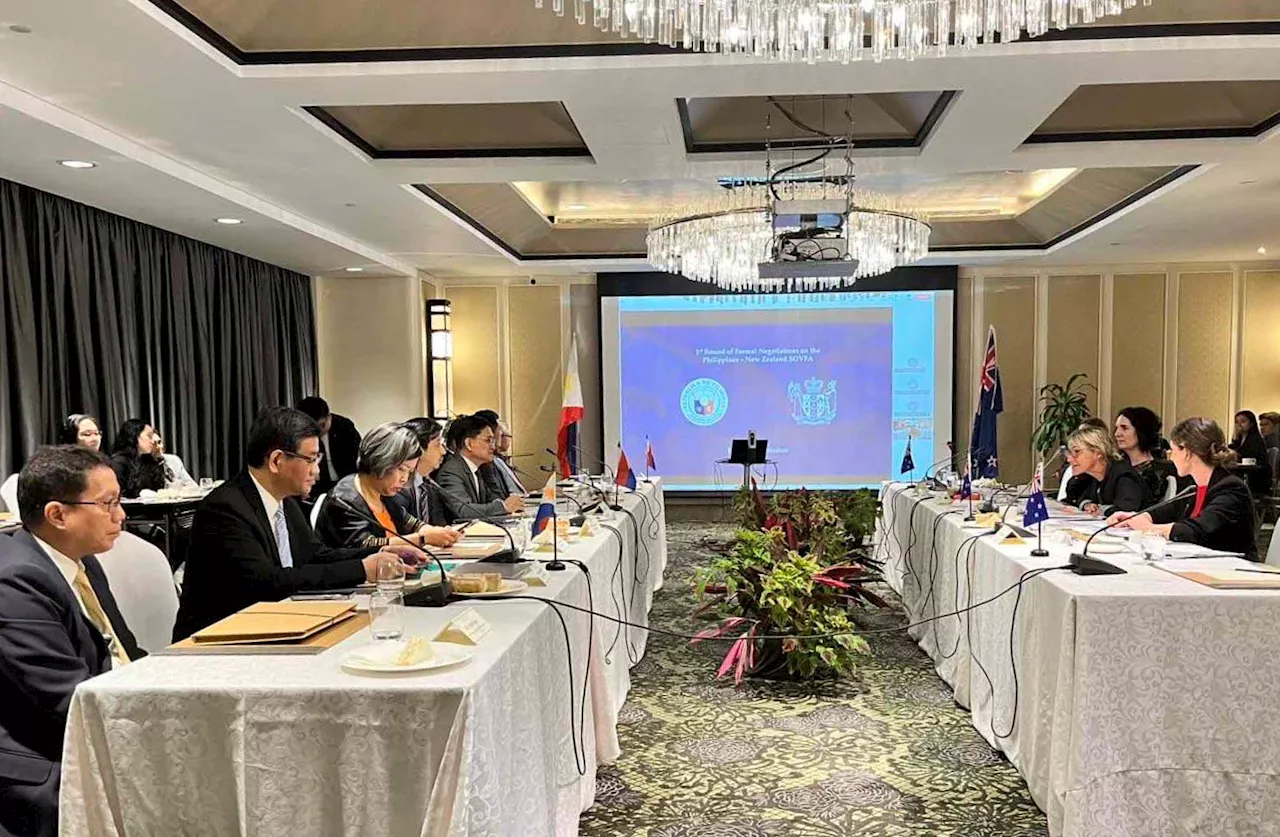 Philippines, New Zealand start negotiations on SOVFA