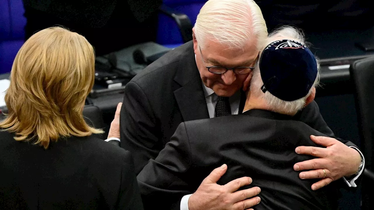 Steinmeier mahnt zum Schutz der Demokratie bei Holocaust-Gedenken