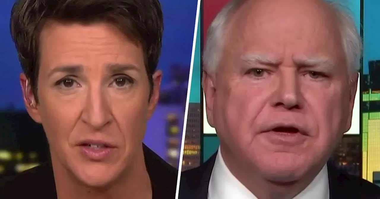 Exclusive: Rachel Maddow interviews MN Governor Tim Walz as Trump plots end of U.S. government