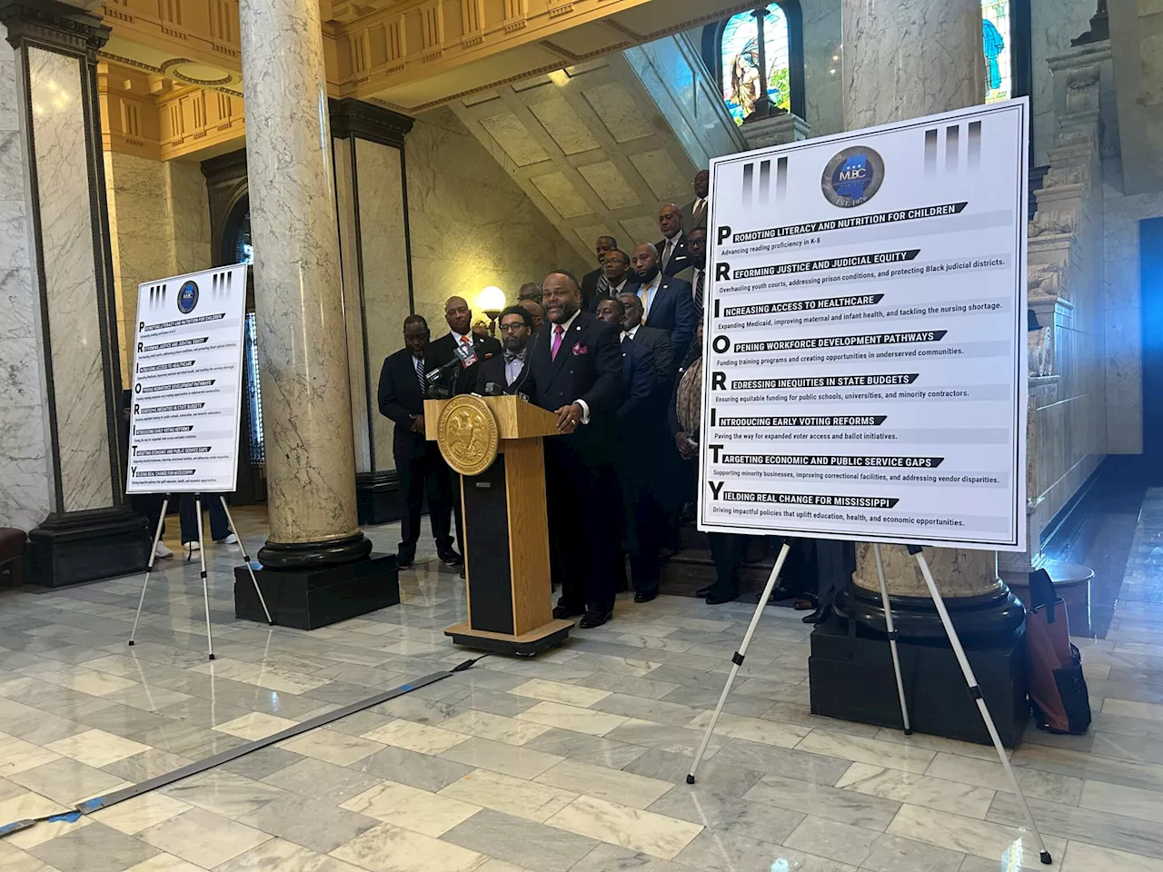 Mississippi Legislative Black Caucus Sets Priorities for 'Yielding Real Change'