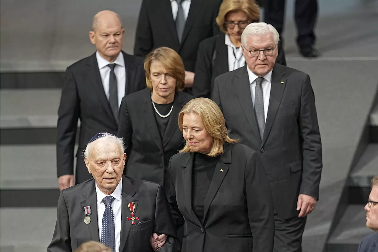 Bundestag gedenkt Opfer des Nationalsozialismus - Steinmeier warnt vor Demokratiegefährdungen