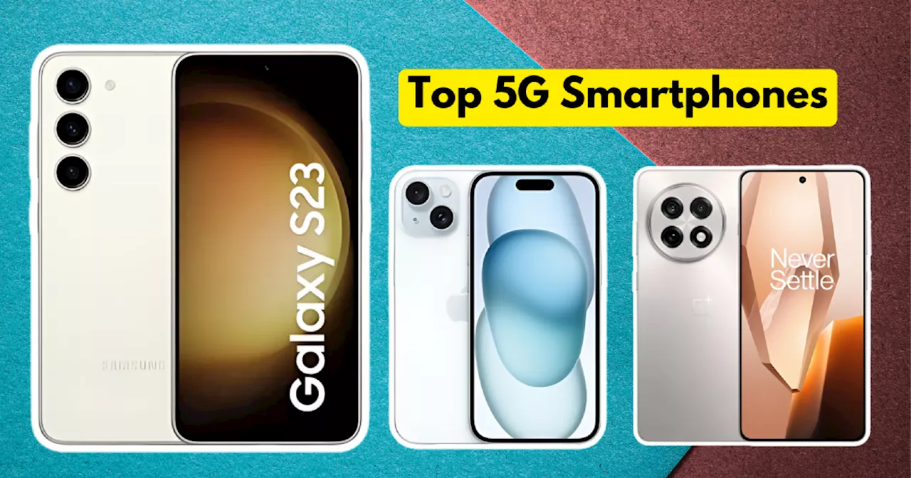 ये रही सबसे तगड़े फीचर्स और फास्टेस्ट नेटवर्क वाले Top Phone With 5G की लिस्ट, Amazon Deals से भारी छूट पर मंगा सकते हैं घर