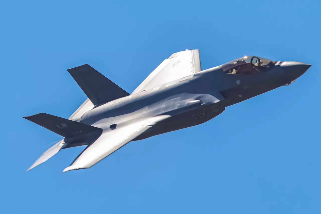 U.S. Air Force Pilot Safe After F-35 Crash During Training Exercise