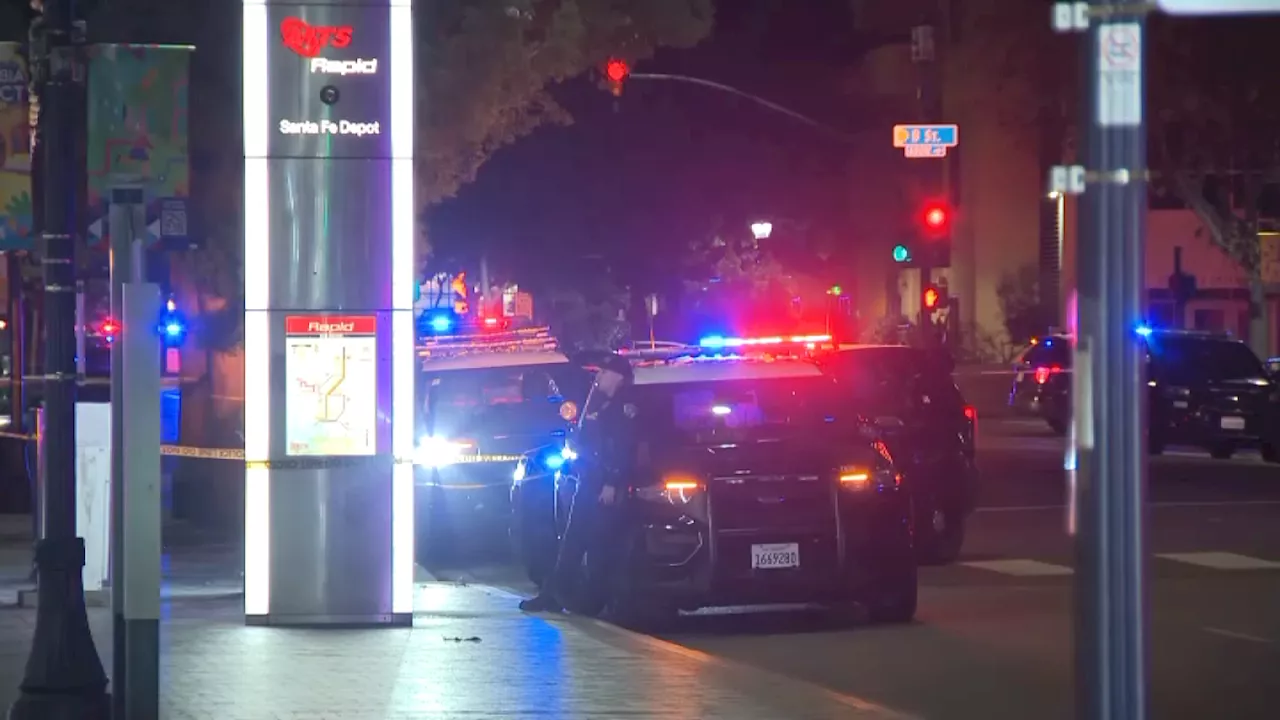 Man dies after police shooting near Santa Fe Depot in downtown San Diego