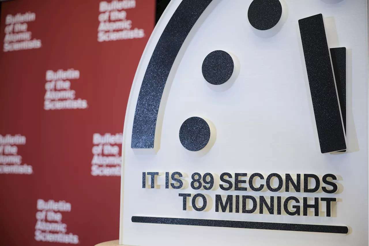 Doomsday Clock Set at 89 Seconds to Midnight, Humanity's Closest Call Yet