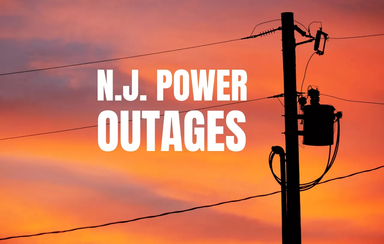 Strong Winds Cause Over 5,500 Outages in New Jersey