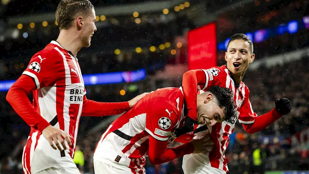 PSV definitief door in Champions League na spectaculaire zege op Liverpool