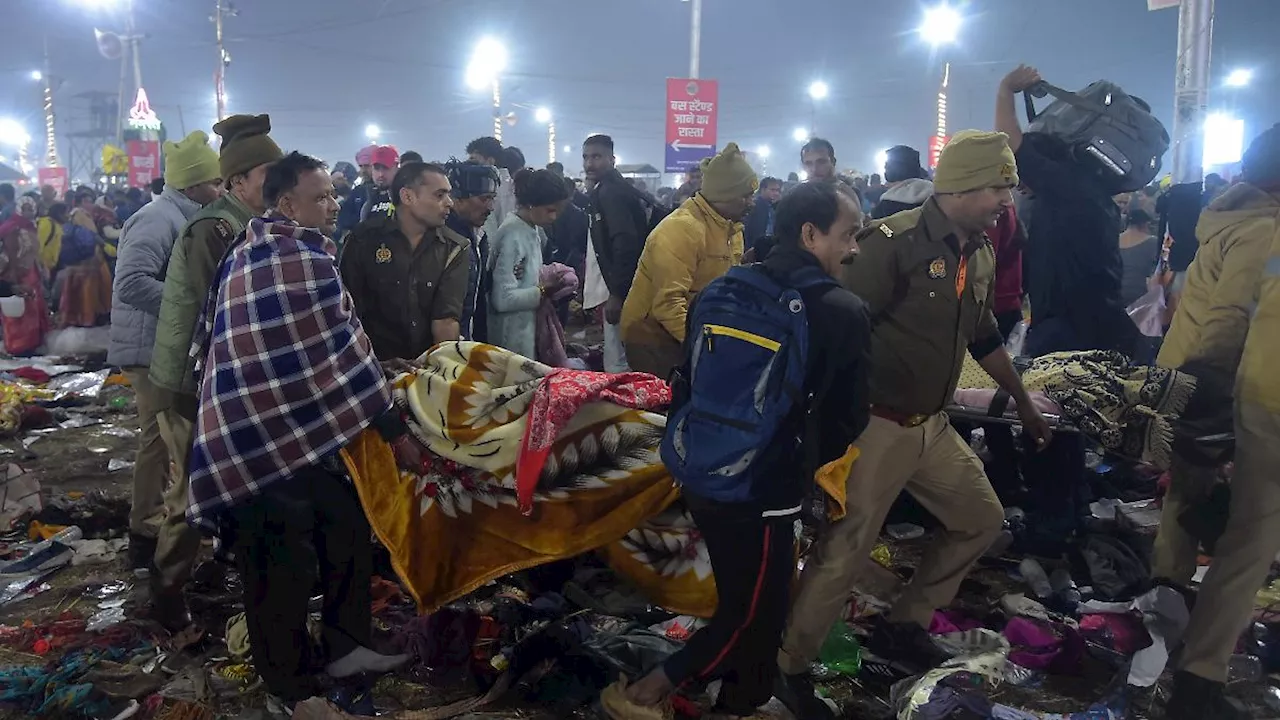 Massenpanik bei der Maha Kumbh Mela: Mindestens 30 Tote