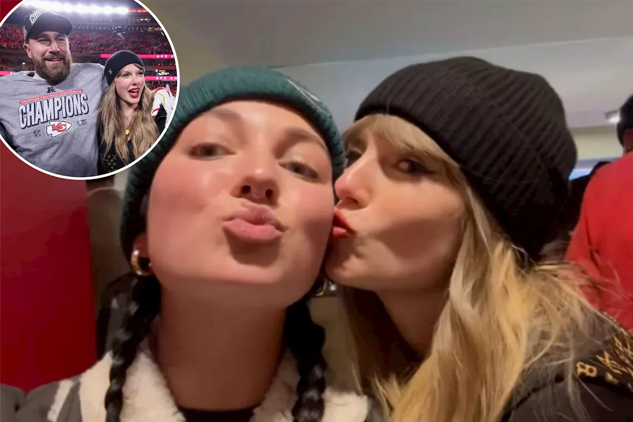 Eagles fan reveals story behind viral kiss with Taylor Swift at Chiefs game