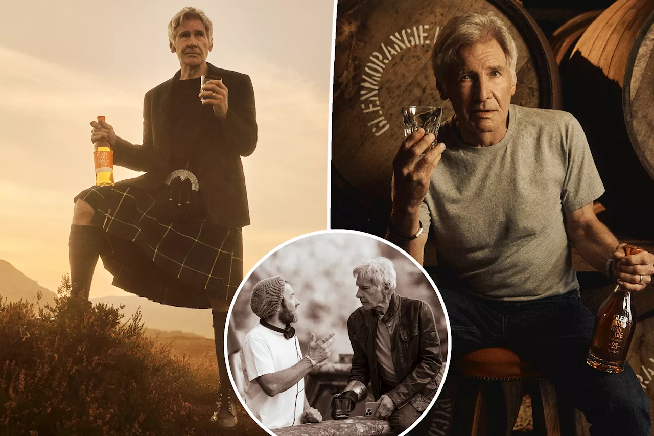 Joel Edgerton Convinced Harrison Ford to Wear a Kilt in New Whisky Ad Campaign