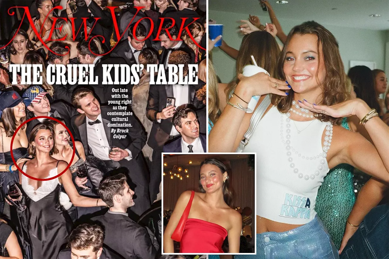 MAGA partygoer on NY magazine cover revealed to be Texas sorority leader referred to as 'Madame President