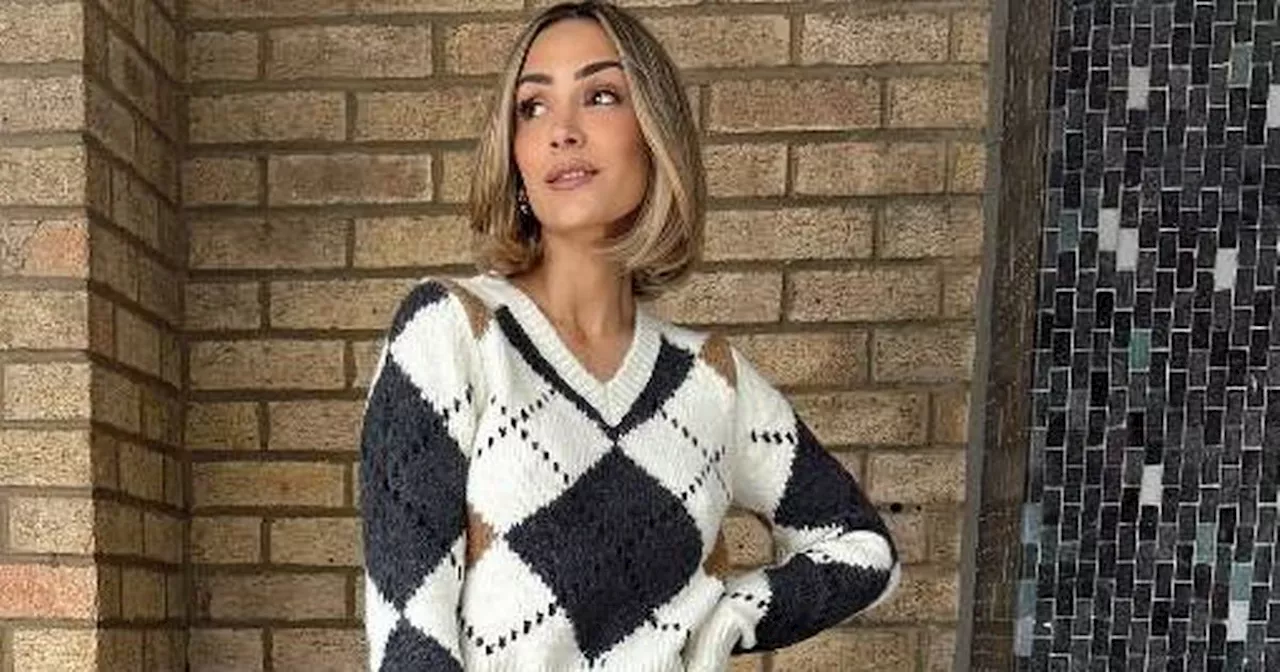 Frankie Bridge's Sold-Out Argyle Jumper: Where To Find Similar Styles