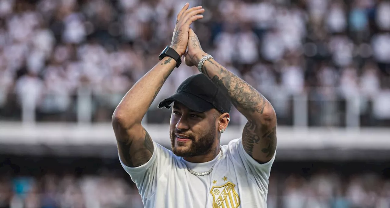 Neymar Effectue Son Retour Triumphal À Santos