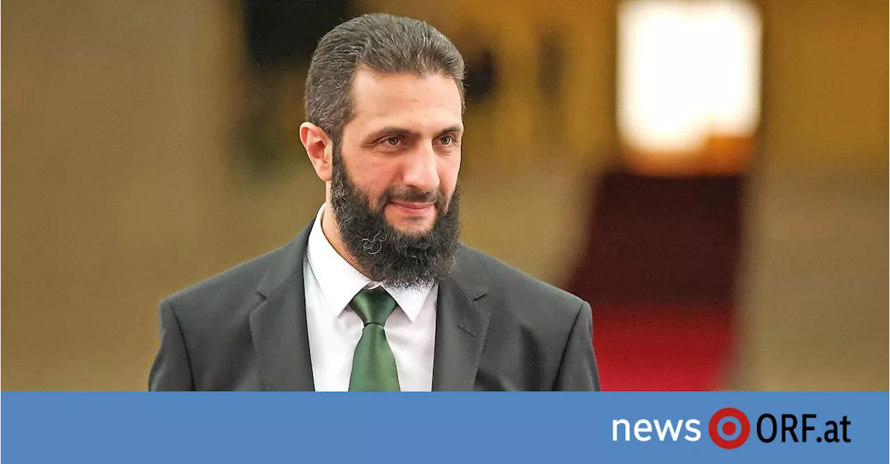 Neuer Machthaber in Syrien: Ahmed al-Scharaa wird zum Präsidenten ernannt