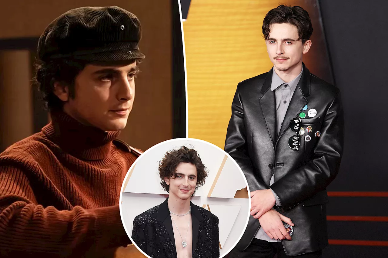 Chalamet Packed on 20 Pounds for Bob Dylan Biopic