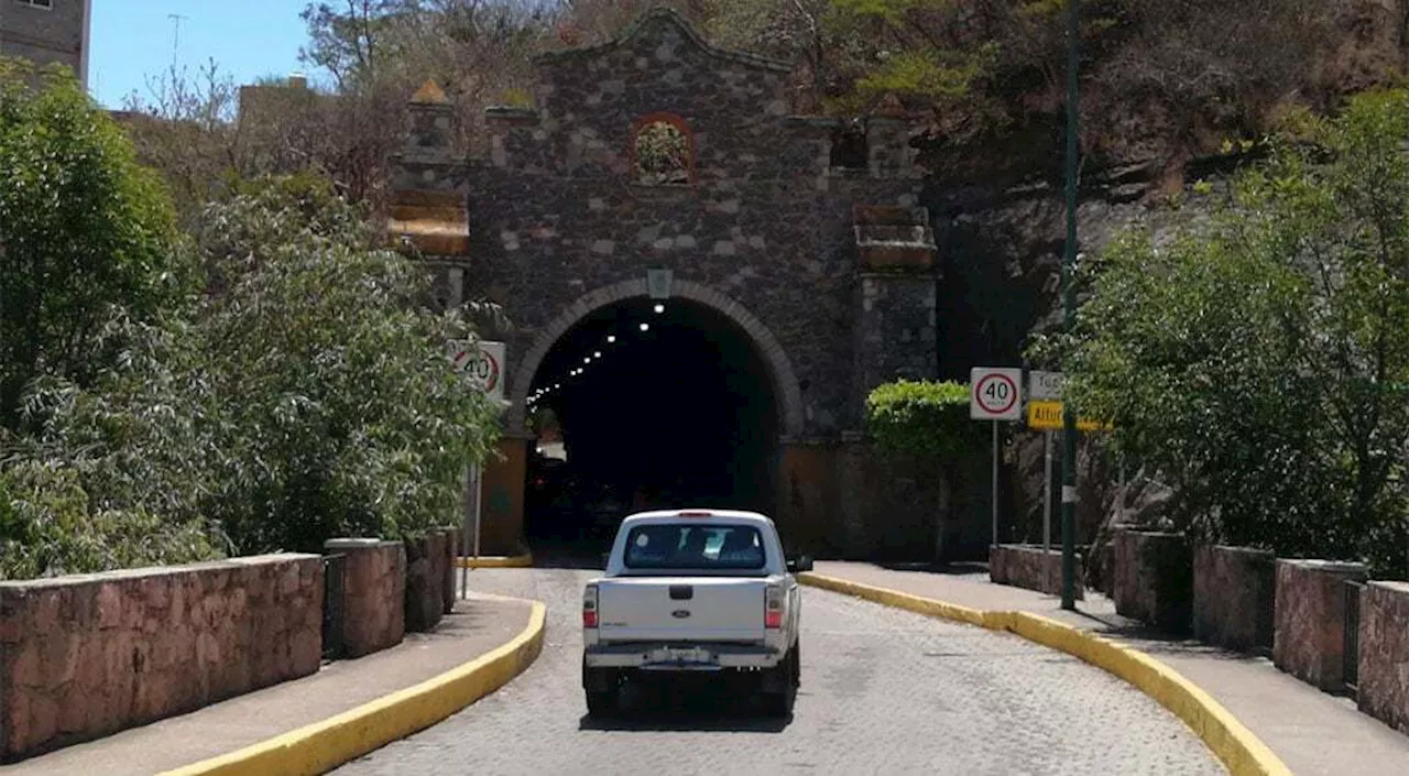 Cierre del Túnel El Laurel en Guanajuato por Trabajos de Ampliación