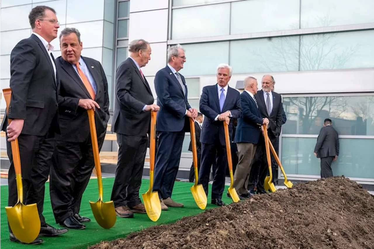 Cooper University Health Care celebrated the start of construction on a $650 million patient tower