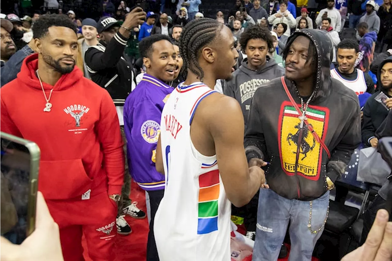 Sixers Stars Dive into Eagles Mania at NFC Championship