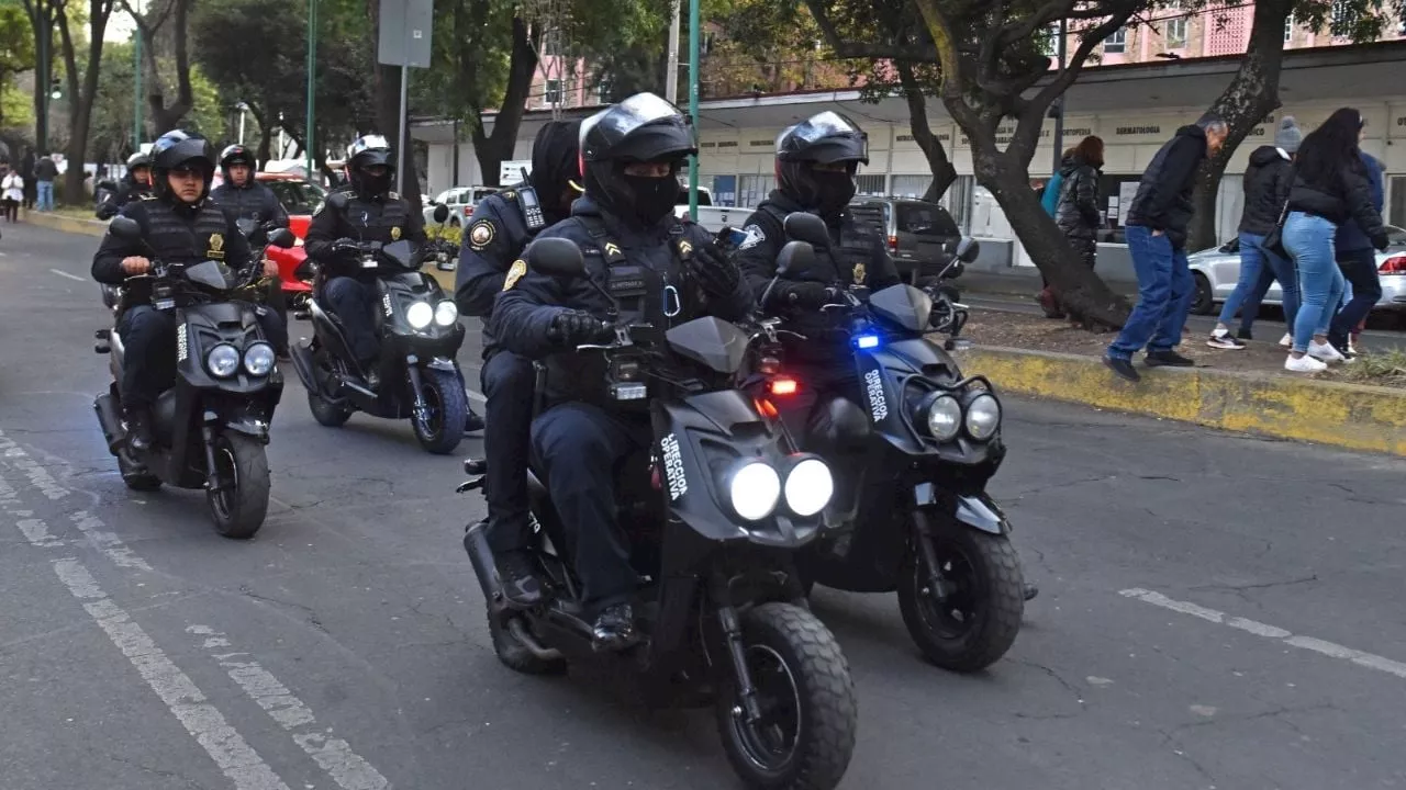 Cinco policías de la SSC detenidos con mariguana y medicamentos posiblemente robados