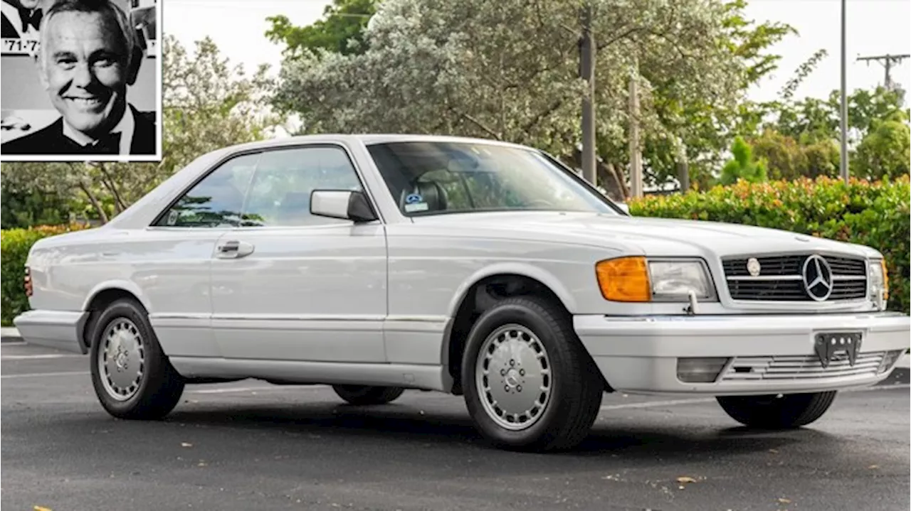 Johnny Carson’s 1988 Mercedes-Benz Is Now up for Grabs