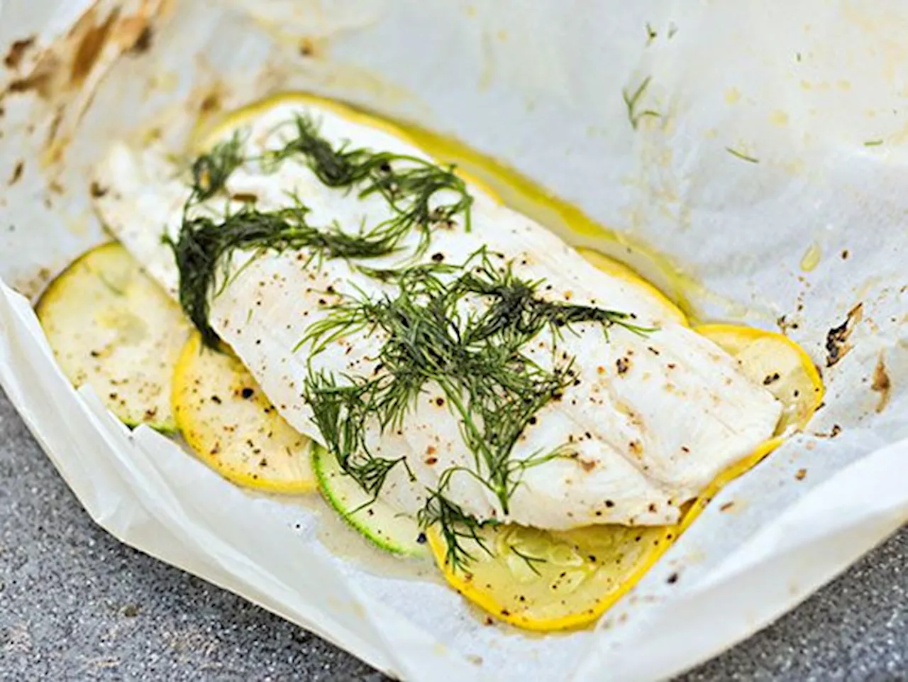 Grilled Fish in Parchment Recipe