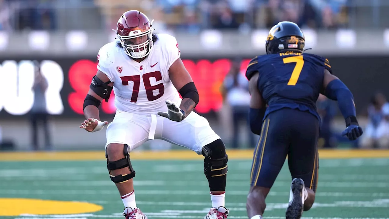 Washington State OT Esa Pole Showcases Skills at East-West Shrine Bowl