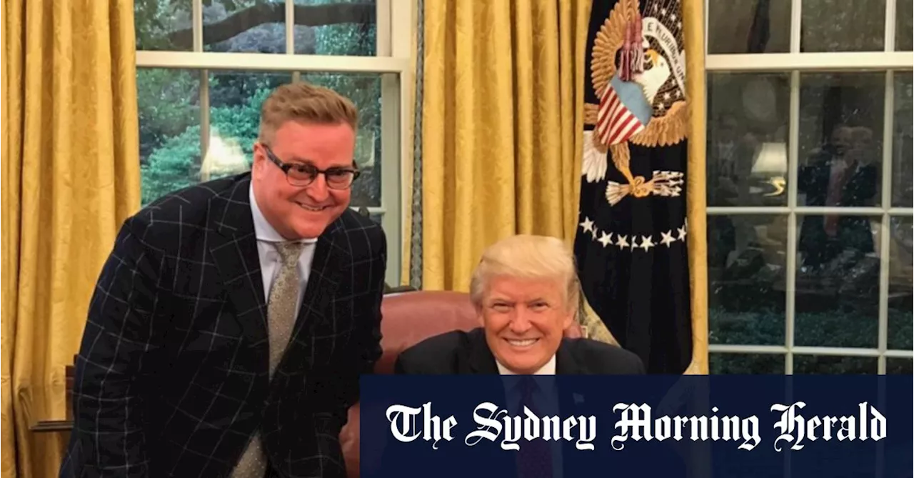 Donald Trump’s Aussie fixer chums it with controversial footy legend