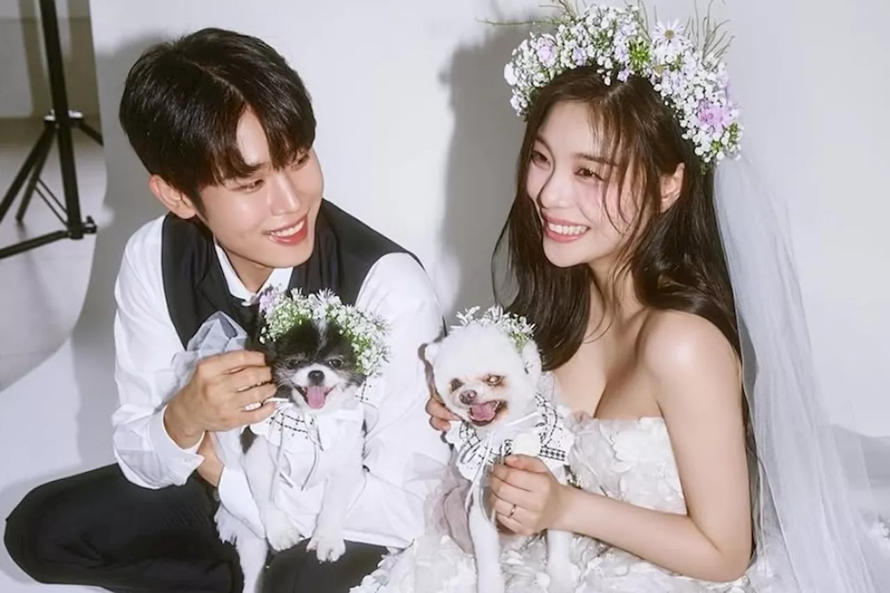 Ailee and Choi Si Hun Share Enchanting Wedding Shoot Photos