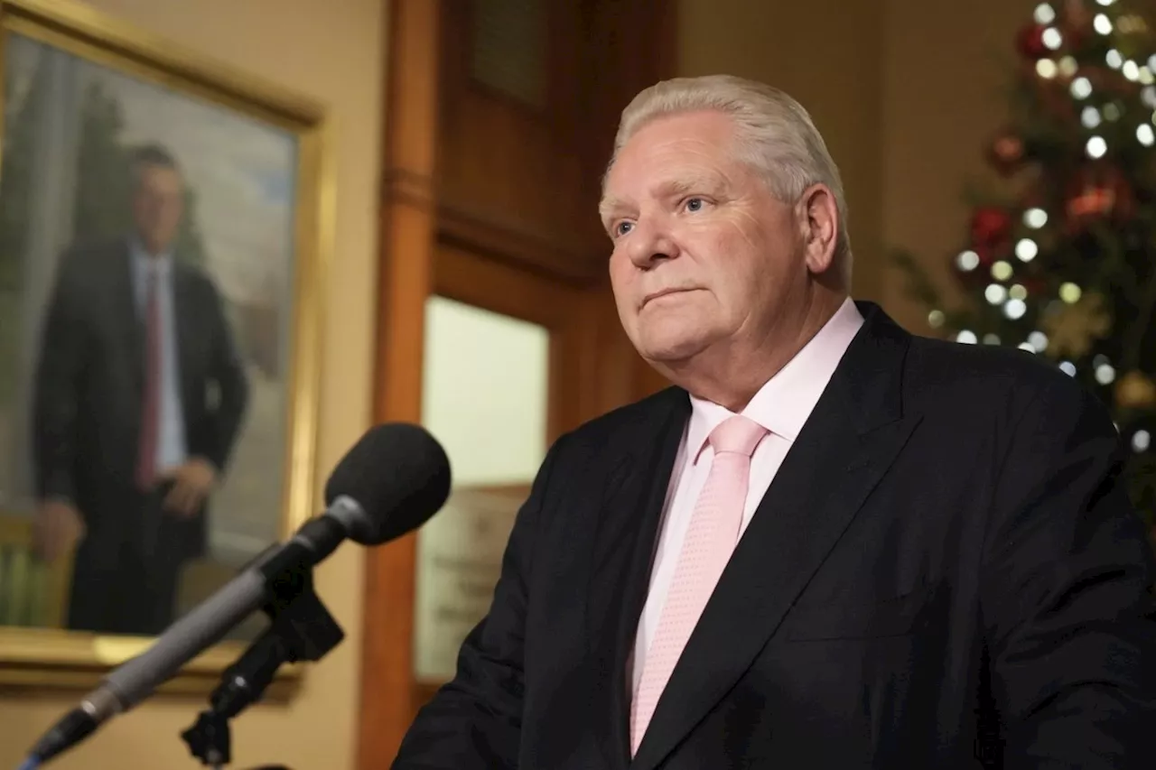 Ontario Premier Doug Ford Calls Early Election