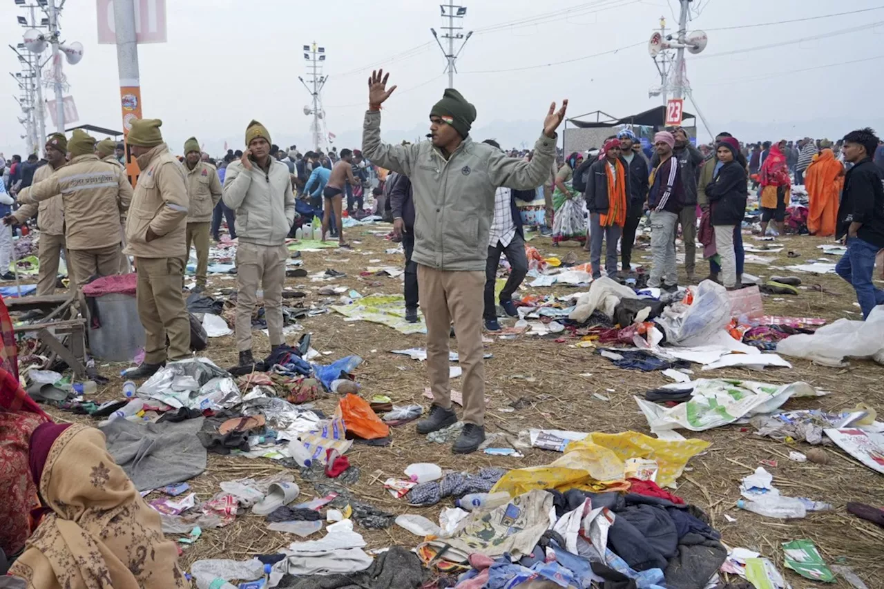 Stampede at Maha Kumbh Festival in India Leaves Several Dead